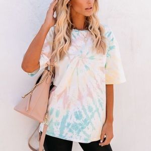 Vici Skylight Cotton Tie Dye Tee